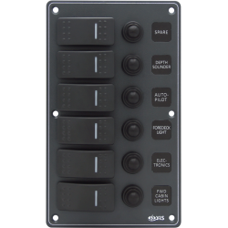 Eval Αδιάβροχος πίνακας αλουμινίου IP-66 01200-6