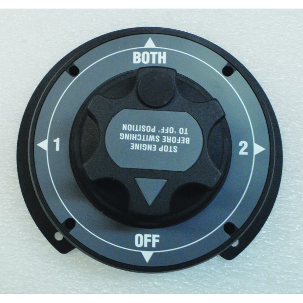Eval Διακόπτης επιλογέας 2 μπαταριών 310A 1-2-ΒΟΤΗ 01248