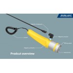 SM-D6 Lite Καταδυτικός Φακός LED φωτεινότητας 2000lm