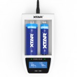 XTAR Over Slim Φορτιστής μπαταριών Black