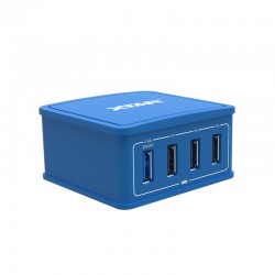 XTAR 27W 4-Port USB Φορτιστής Blue