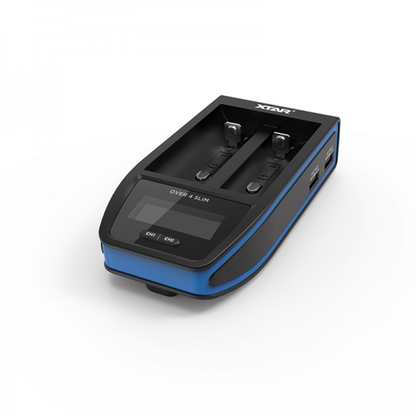 XTAR Over Slim Φορτιστής μπαταριών Black