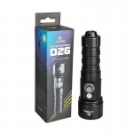 XTAR D26 Καταδυτικός Φακός LED φωτεινότητας 1100lm - Cool White