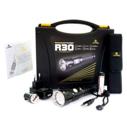 XTAR R30 Επαναφορτιζόμενος Φακός LED φωτεινότητας 1000lm Full Set