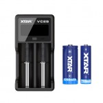XTAR VC2S Φορτιστής μπαταριών