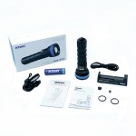 XTAR D06 Καταδυτικός Φακός LED φωτεινότητας 1200lm Full Set