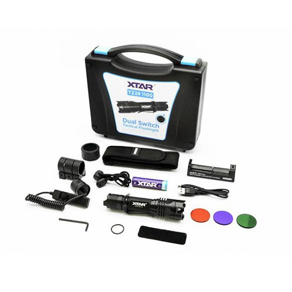 XTAR TZ28 Στρατιωτικός Φακός LED φωτεινότητας 1100lm Full Set XTAR TZ28 Στρατιωτικός Φακός LED φωτεινότητας 1100lm Full Set