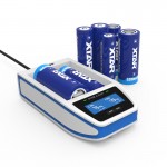 XTAR Over Slim Φορτιστής μπαταριών Black