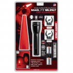MAGLITE ML25LT-J201G Φακός ML25LT LED μαύρος & KIT ασφαλείας κόκκινο