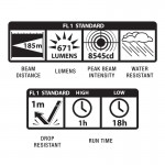 MAGLITE TRM4RE4 Φακός επαναφορτιζόμενος Mag-Tac απλή LED μαύρος