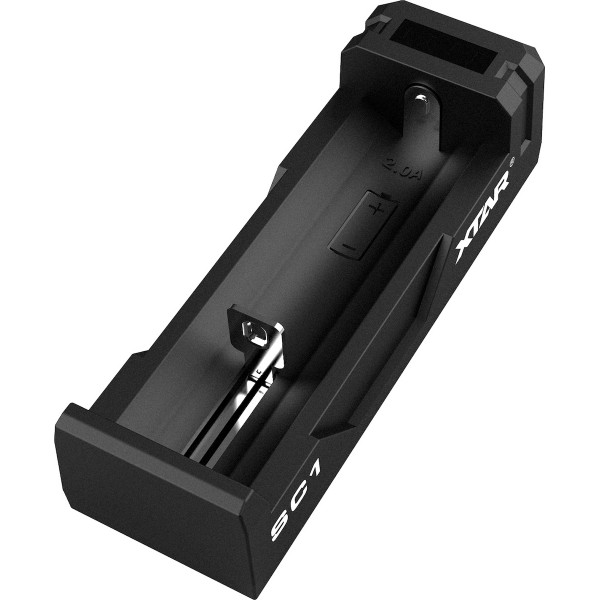 XTAR Over Slim Φορτιστής μπαταριών Black