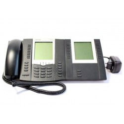 AAstra 6775 OpenPhone 75 IP Τηλεφωνική συσκευή Μαύρη + M676 KeyExtension (Used)