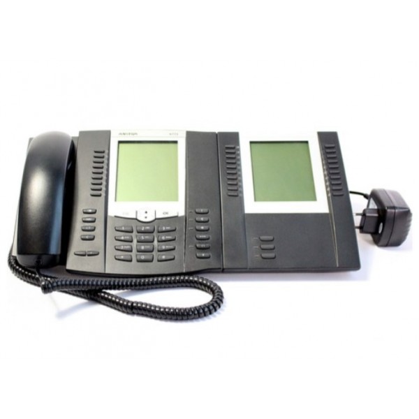 AAstra 6775 OpenPhone 75 IP Τηλεφωνική συσκευή Μαύρη + M676 KeyExtension (Used)