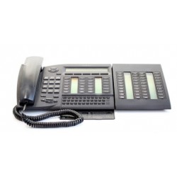 Alcatel Lucent 4035 Advanced Reflexes Τηλεφωνική συσκευή + 40 Key Module Μαύρη 3AK27099 (Used)
