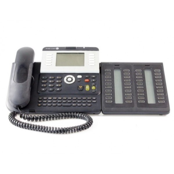 Alcatel Lucent 4039 Ψηφιακή Τηλεφωνική συσκευή Σκούρο Γκρι + 40 Keys Module (Used)