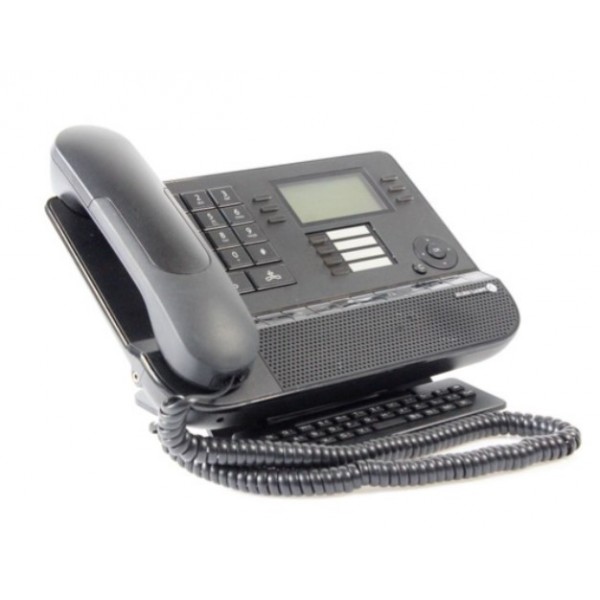 Alcatel Lucent 8029 Premium Τηλεφωνική συσκευή Μαύρη με QWERTZ πληκτρολόγιο (Used)