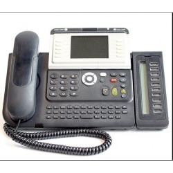 Alcatel Lucent IP Touch 4068 Ψηφιακή Τηλεφωνική συσκευή Σκούρο Γκρί Extended Edition + 10 Extension Keys (Used)