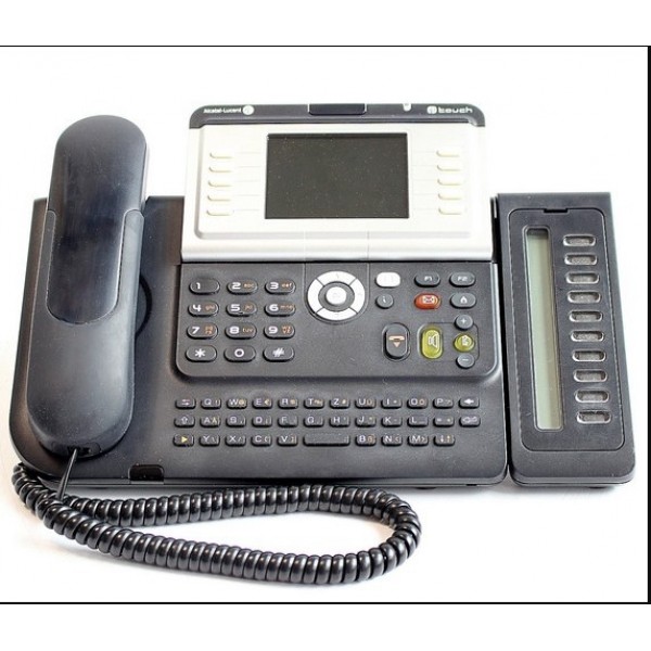 Alcatel Lucent IP Touch 4068 Ψηφιακή Τηλεφωνική συσκευή Σκούρο Γκρί Extended Edition + 10 Extension Keys (Used)