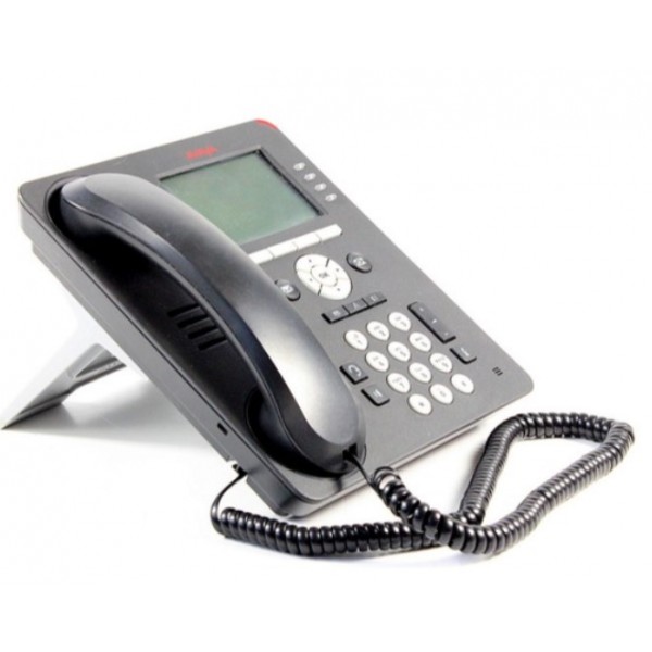 Avaya 9608 IP Τηλεφωνική συσκευή VoIP Μαύρη (Used B)