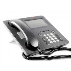 Avaya 9641G IP Τηλεφωνική συσκευή VoIP Μαύρη Touch Color Display (Used)
