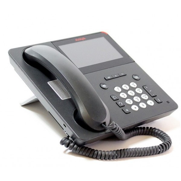 Avaya 9641GS IP Τηλεφωνική συσκευή VoIP Μαύρη Touch Color Display (Used)