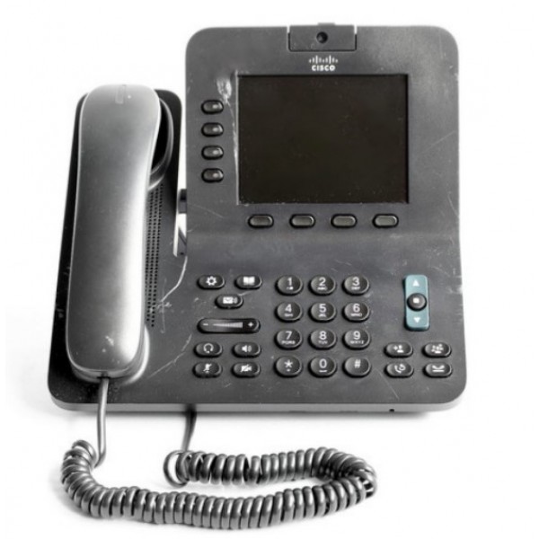 CISCO 8945 IP Τηλεφωνική συσκευή PoE Μαύρη CP-8945-K9 (Used)