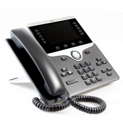 CISCO CP-8811-K9 IP Τηλεφωνική συσκευή PoE Μαύρη UC Phone (Used)