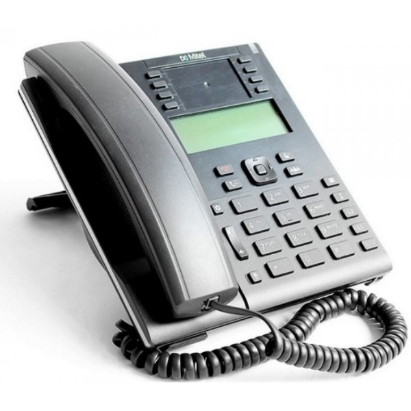 Mitel Aastra 6865i SIP VoIP Τηλεφωνική συσκευή 80C00001AAA-A Μαύρη (Used)