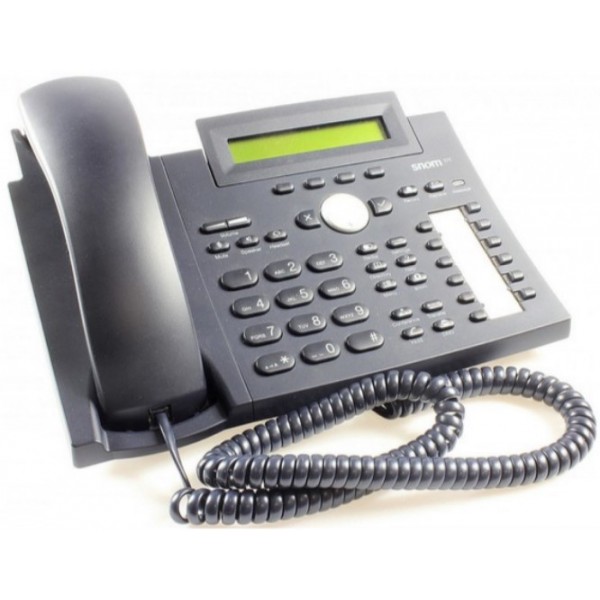 Snom 320 VoIP Τηλεφωνική συσκευή Μαύρη (Used)