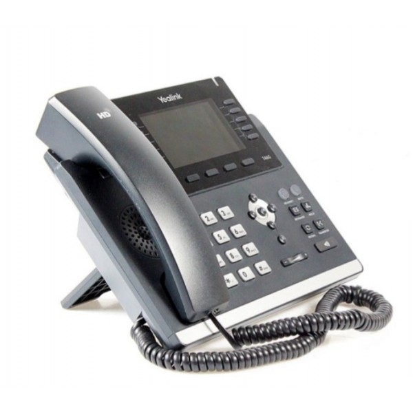 Yealink T46G Τηλεφωνική συσκευή Μαύρη SIP-T46G Σύνδεση με PoE (Used)