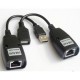 FTT14-038 USB Cable Extension UTP cat5/6