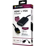 Icy Box IB-AD502 Μετατροπέας HDMI male σε VGA female