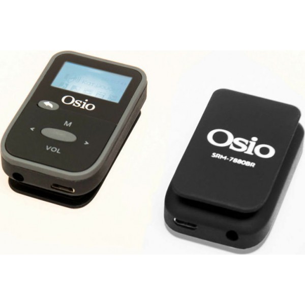 Osio SRM-7880B MP3 Player (8GB) με Οθόνη TFT 1" Μαύρο