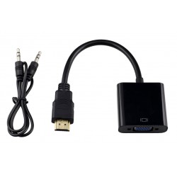 CAB-H071 μετατροπέας HDMI σε VGA θηλυκό με audio jack