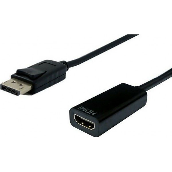 Powertech Μετατροπέας micro HDMI male σε VGA female (CAB-H032)