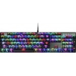 Motospeed Inflictor CK104 Ασημί, Μπλε διακόπτες (GR) 