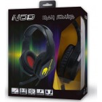 NOD DEPLOY USB Gaming Headset με RGB LED φωτισμό, δόνηση και χειριστήριο.  NOD DEPLOY USB Gaming Headset με RGB LED φωτισμό, δόνηση και χειριστήριο.