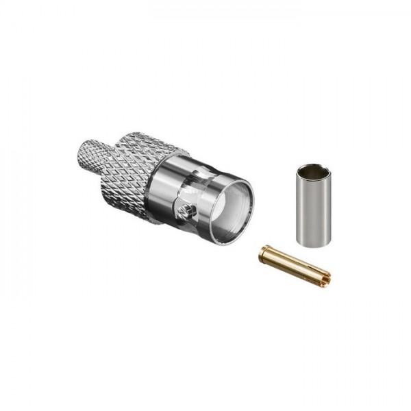 BNC Female Connector Crimp for LMR-200/RG58