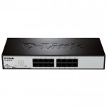 D-LINK DES-1016D 16-Port Ethernet 10/100 Unmanaged Desktop Rackmount Switch