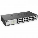 D-LINK DES-1024D 24-Port Ethernet 10/100 Unmanaged Desktop Rackmount Switch