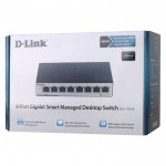 D-LINK DGS-1100-08V2 8-Port Smart Managed Gigabit Desktop Switch