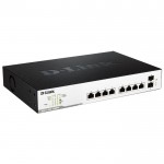 D-LINK DGS-1100-10MPP 10-Port Max PoE Gigabit Smart Managed Switch με 8xMax Poe & 2xSFP ports, 242W
