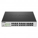 D-LINK DGS-1100-24P 24-Port PoE Gigabit Smart Managed Switch με 24xGigabit , 12xPoE ports.
