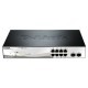 D-LINK DGS-1210-10P 10-Port Poe Gigabit Smart Managed switch, 8xPoE & 2xSFP ports