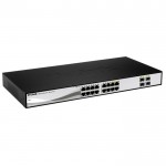 D-LINK DGS-1210-16 16-Port Gigabit Smart Managed switch, 16xGigabit, 4xcombo 1000BASE-T/SFP ports