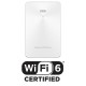 Grandstream GWN7661 Wi-Fi 6 Dual-Band 2x2:2 MU-MIMO Access Point, POE