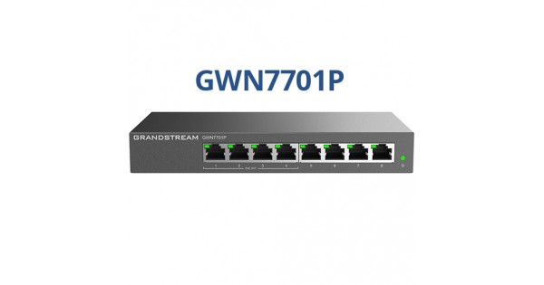 Grandstream GWN7701P 8-Port Gigabit Unmanaged PoE Switch