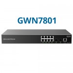 Grandstream GWN7801 Enterprise 8-Port Gigabit L2+ Managed Network Switch with 2 Gigabit SFP Uplink Ports Grandstream GWN7801 Enterprise 8-Port Gigabit L2+ Managed Network Switch with 2 Gigabit SFP Uplink Ports