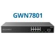 Grandstream GWN7801 Enterprise 8-Port Gigabit L2+ Managed Network Switch with 2 Gigabit SFP Uplink Ports