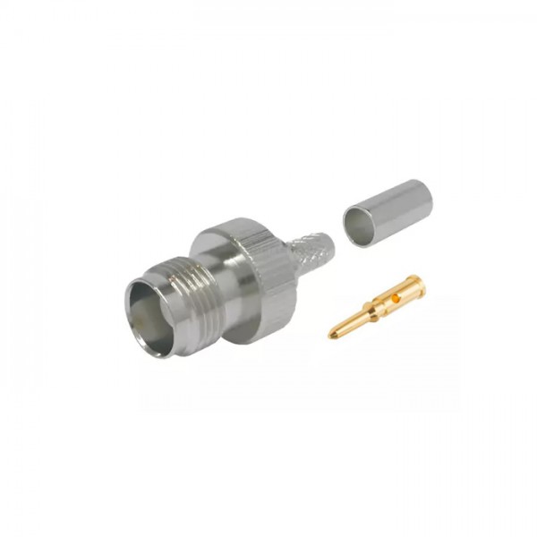 RP-TNC Female Connector Crimp for LMR-200/RG58